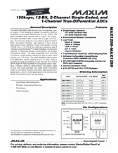 DataSheet MAX1287 pdf